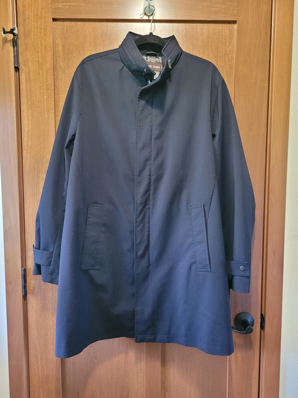 Michael Kors Men’s Midnight Blue Jacket MK95036ND Size L Excellent Condition